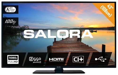 Salora 7500 series 43FL7500 TV 109,2 cm (43") Full HD Noir 0