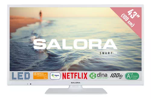 Salora 5000 series 43FSW5012 Televisor 109,2 cm (43") Full HD Smart TV Blanco 0
