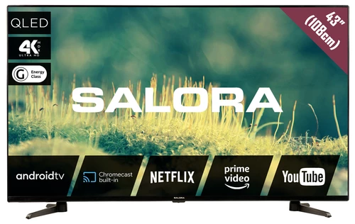 Salora 2204 series 43QLED2204 TV 109.2 cm (43") 4K Ultra HD Smart TV Wi-Fi Black 0