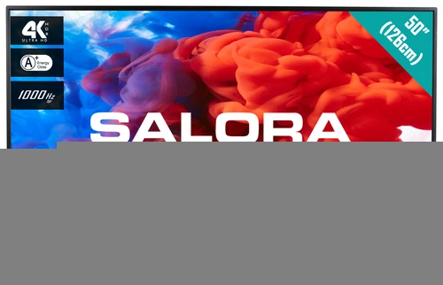 Salora 220 series 50UA220 Televisor 127 cm (50") 4K Ultra HD Smart TV Wifi Negro 0
