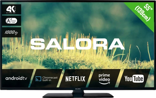 Salora 2204 series 55EA2204 TV 139.7 cm (55") 4K Ultra HD Smart TV Wi-Fi Black 0