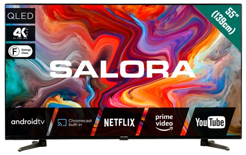 Salora QLEDTV series 55QLEDTV TV 139,7 cm (55") 4K Ultra HD Smart TV Wifi Noir 0