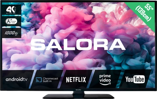 Salora 330 series 55UA330 TV 139,7 cm (55") 4K Ultra HD Smart TV Wifi Noir 0