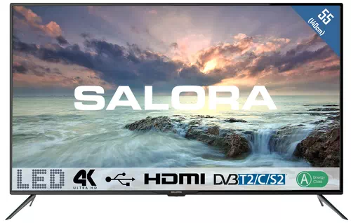Salora 2800 series 55UHL2800 TV 139.7 cm (55") 4K Ultra HD Black 0