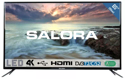 Salora 2800 series 65UHL2800 TV 165,1 cm (65") 4K Ultra HD Noir 0