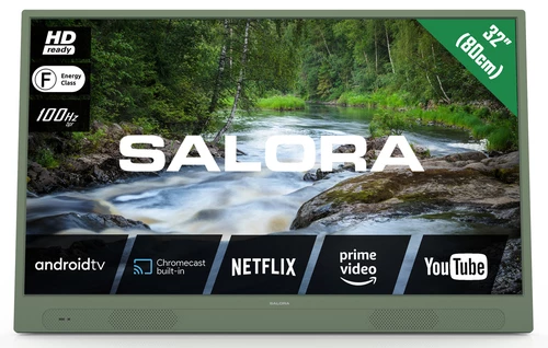 Salora LANGATON32MG TV 81.3 cm (32") HD Smart TV Wi-Fi Green 0