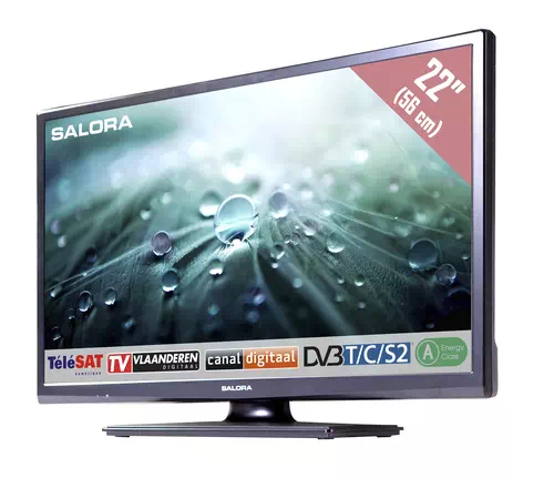 Salora 9100 series 22LED9109CTS2 Televisor 55,9 cm (22") Full HD Negro 1