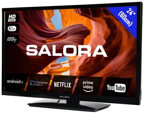 Salora 330 series 24HA330 TV 61 cm (24") HD Smart TV Wi-Fi Black 1