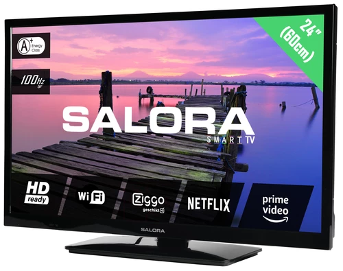 Salora 3704 series 24HSB3704 TV 61 cm (24") HD Smart TV Wi-Fi Black 1