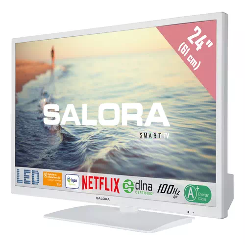 Salora 5000 series 24HSW5012 Televisor 61 cm (24") HD Smart TV Blanco 1