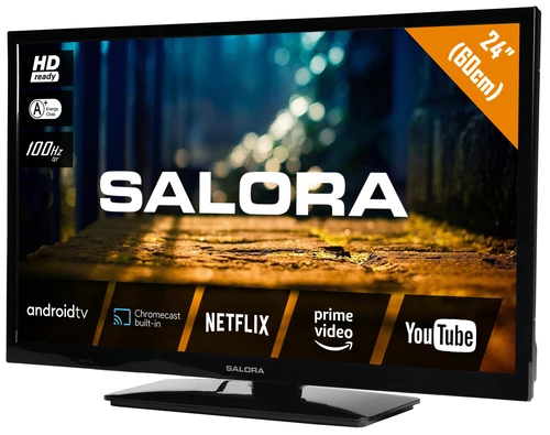 Salora 4404 series 24XHA4404 TV 61 cm (24") HD Smart TV Wifi Noir 1