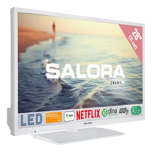Salora 5000 series 28HSW5012 TV 71.1 cm (28") WXGA Smart TV White 1