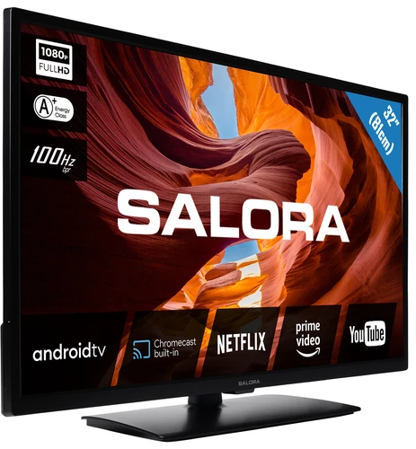 Salora 330 series 32FA330 Televisor 81,3 cm (32") Full HD Smart TV Wifi Negro 1