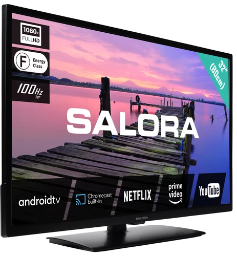 Salora 3704 series 32FA3704 TV 81.3 cm (32") Full HD Smart TV Wi-Fi Black 1