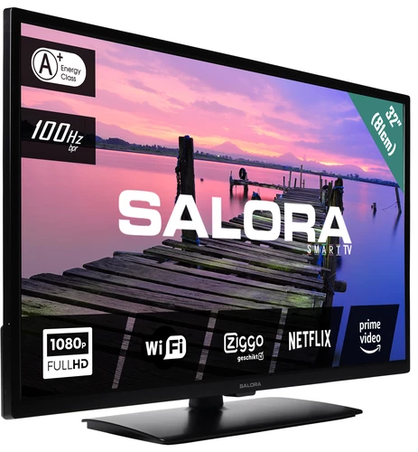 Salora 3704 series 32FSB3704 TV 81.3 cm (32") Full HD Smart TV Wi-Fi Black 1