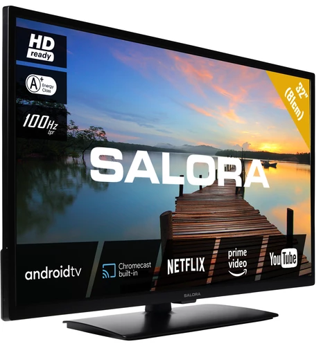 Salora 7504 series 32HA7504 TV 81.3 cm (32") HD Smart TV Wi-Fi Black 1