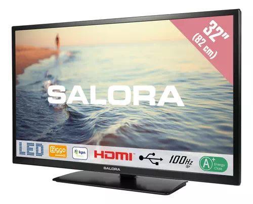 Salora 5000 series 32HDB5005 TV 81,3 cm (32") HD Noir 1