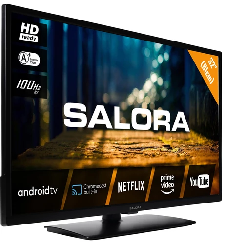 Salora 4404 series 32XHA4404 TV 81,3 cm (32") HD Smart TV Wifi Noir 1