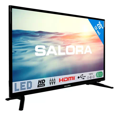Salora 1600 series 20LED1600 Televisor 50,8 cm (20") HD Negro 2