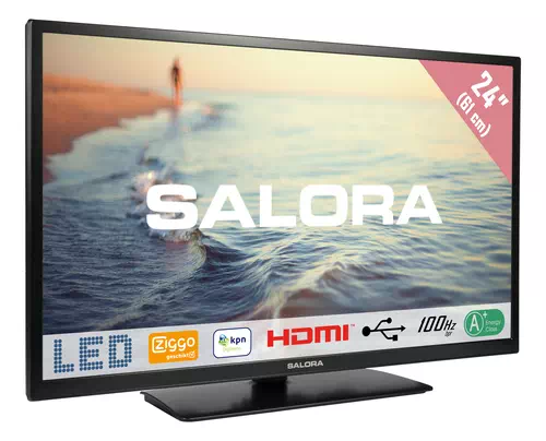 Salora 5000 series 24HDB5005 TV 61 cm (24") HD Noir 2