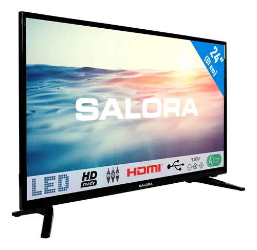 Salora 1600 series 24LED1600 TV 61 cm (24") HD Black 2