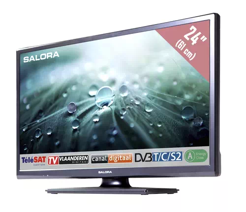 Salora 9100 series 24LED9109CTS2 TV 61 cm (24") HD Black 2