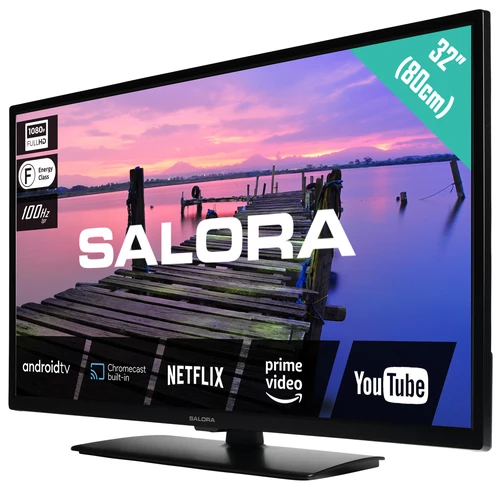 Salora 3704 series 32FA3704 TV 81.3 cm (32") Full HD Smart TV Wi-Fi Black 2