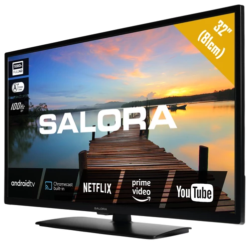 Salora 7504 series 32FA7504 TV 81.3 cm (32") Full HD Smart TV Wi-Fi Black 2