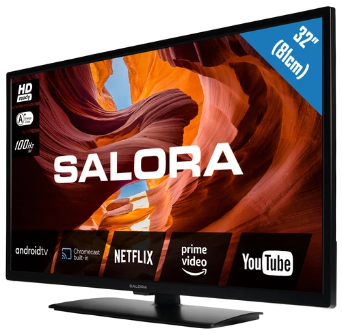 Salora 330 series 32HA330 TV 81.3 cm (32") HD Smart TV Wi-Fi Black 2