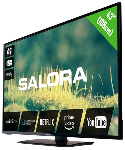 Salora 2204 series 43EA2204 TV 109.2 cm (43") 4K Ultra HD Smart TV Wi-Fi Black 2