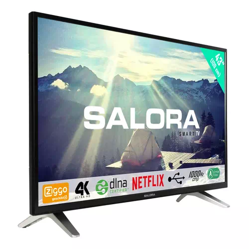 Salora 3500 series 43UHS3500 TV 109.2 cm (43") 4K Ultra HD Smart TV Black 2