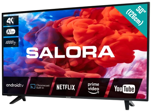 Salora 220 series 50UA220 TV 127 cm (50") 4K Ultra HD Smart TV Wi-Fi Black 2
