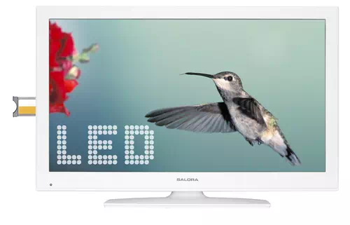 Salora 19LED7010TW TV 48,3 cm (19") HD Blanc