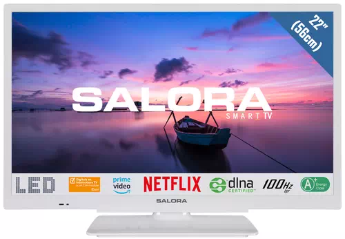 Salora 6500 series 22FSW6512 Televisor 55,9 cm (22") Full HD Smart TV Blanco