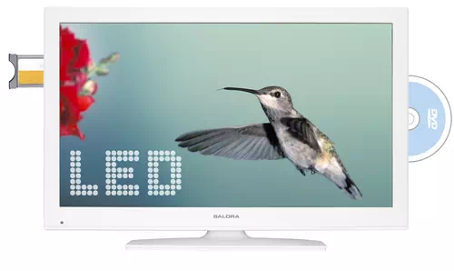 Salora 22LED7015TDW TV 55.9 cm (22") Full HD White