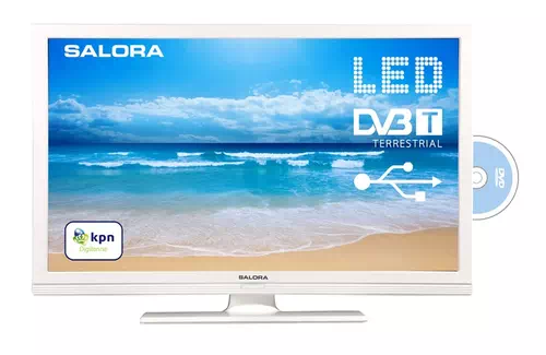 Salora 22LED8015TDW TV 55.9 cm (22") Full HD White