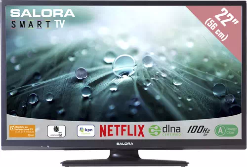 Salora 22LED9102CS TV 55.9 cm (22") Full HD Smart TV Black