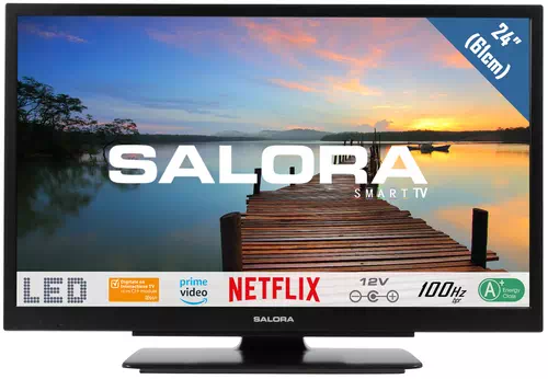 Salora 5904 series 24HMS5904 Televisor 61 cm (24") HD Smart TV Wifi Negro