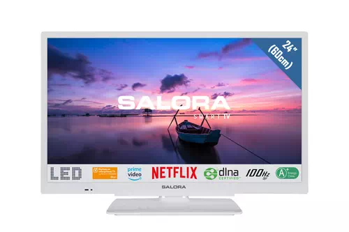 Salora 6500 series 24HSW6512 Televisor 61 cm (24") HD Smart TV Blanco