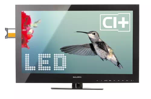 Salora 24LED6100C TV 61 cm (24") Full HD Noir