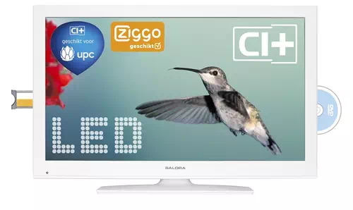Salora 24LED7115CDW TV 61 cm (24") Full HD Blanc