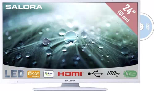 Salora 24LED9115CDW TV 61 cm (24") HD White