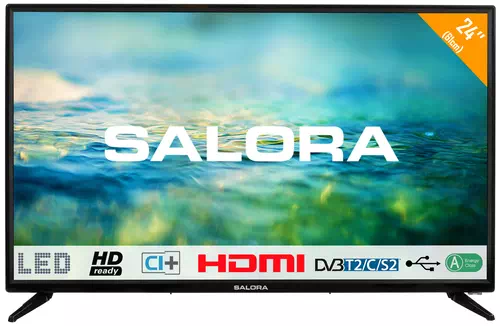 Salora 2100 series 24LTC2100 TV 61 cm (24") HD Black