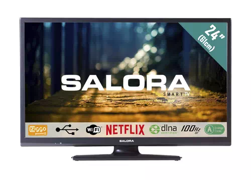 Salora 24XHS4000 TV 61 cm (24") WXGA Smart TV Wi-Fi Black