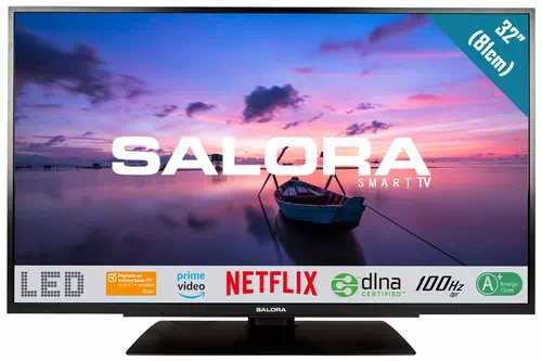 Salora 6500 series 32FSB6502 TV 81.3 cm (32") Full HD Smart TV Black