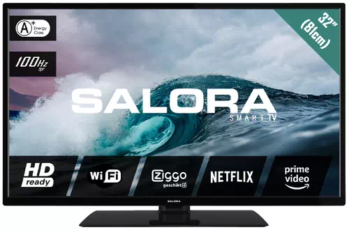 Salora 32HS304 TV 81.3 cm (32") HD Smart TV Wi-Fi Black