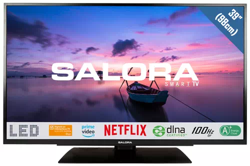 Salora 6500 series 39FSB6502 TV 99,1 cm (39") Full HD Smart TV Noir