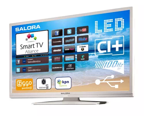 Salora 40LED8110CSW TV 101,6 cm (40") Full HD Smart TV Wifi Blanc