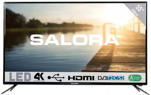 Salora 2600 series 55UHL2600 TV 139.7 cm (55") 4K Ultra HD Black