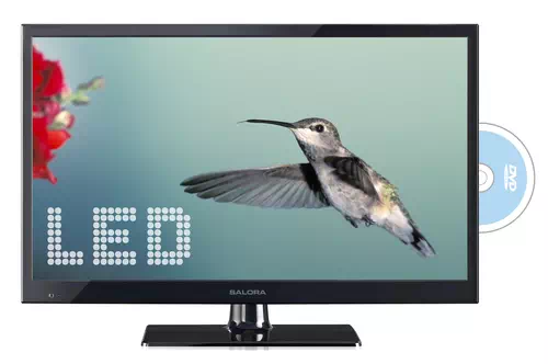 Salora LED1940DVX TV 48.3 cm (19") HD Black